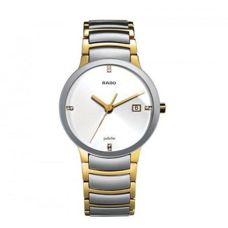 Royal Watch Centrix Gold Silver White Dial 1455 Men (Refurbished)