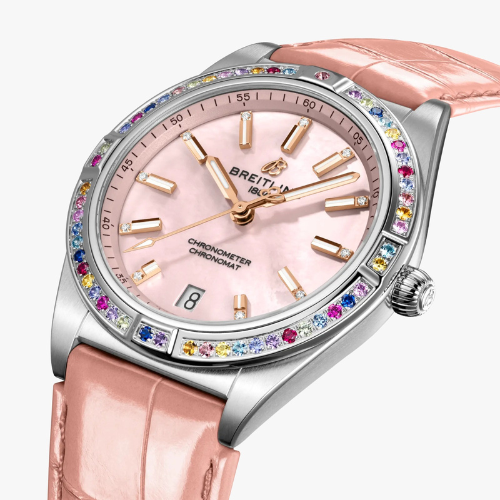 Designer Chronomat Women 36 South Sea Pink (Refurbished)