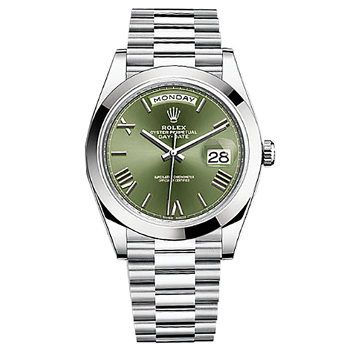 Luxury Watch Oyster steel Green Dial 213 (Refurbished)