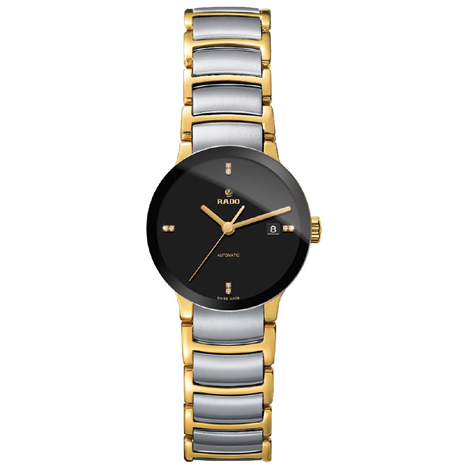 Royal Watch Centrix Gold Silver Black Dial 5477 Men (Refurbished)
