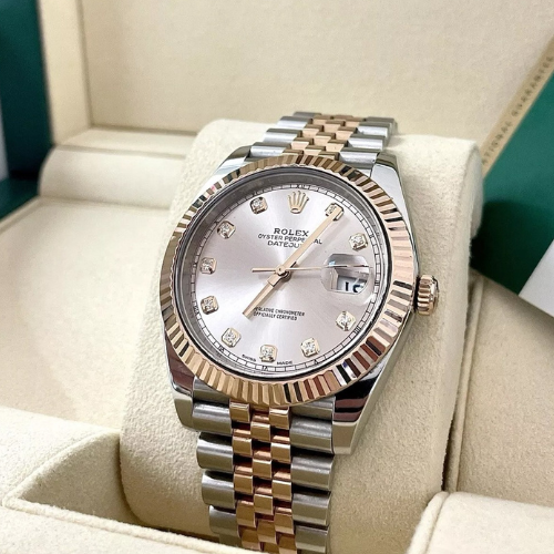 Luxury Datejust Two Tone Rose Gold Diamond (Refurbished)