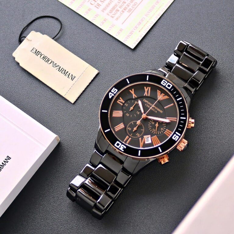 Luxury Watch Ceramica Series Black Gold (Refurbished)
