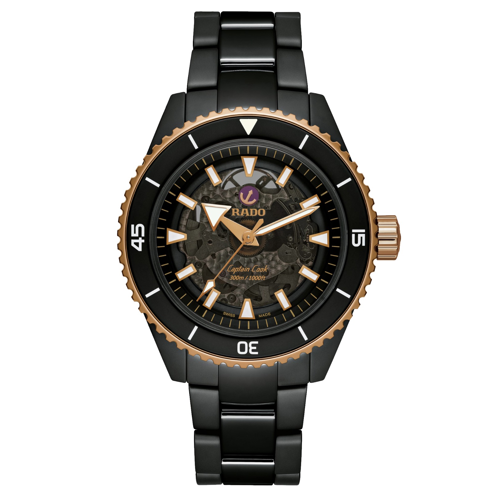 Luxury Watch Captain Cook High-Tech Ceramic (Refurbished)
