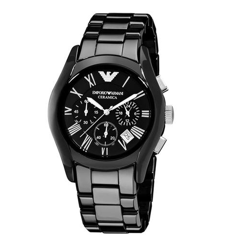 Luxury Watch Stainless Steel Chronograph Silver Ar 1341 (Refurbished)