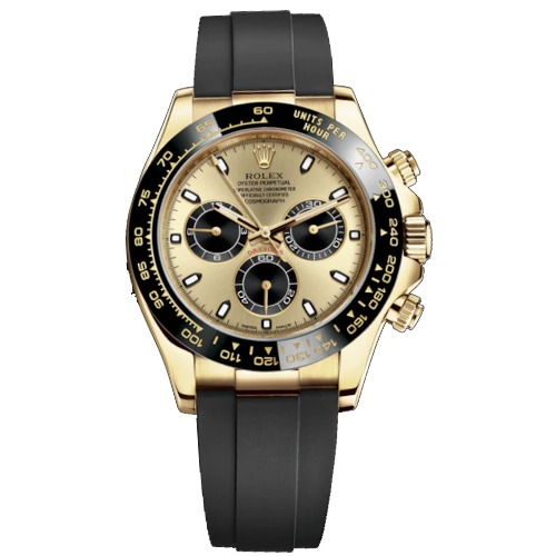 Luxury Watch Cosmograph Daytona Yellow Gold Mens Watch (Refurbished)
