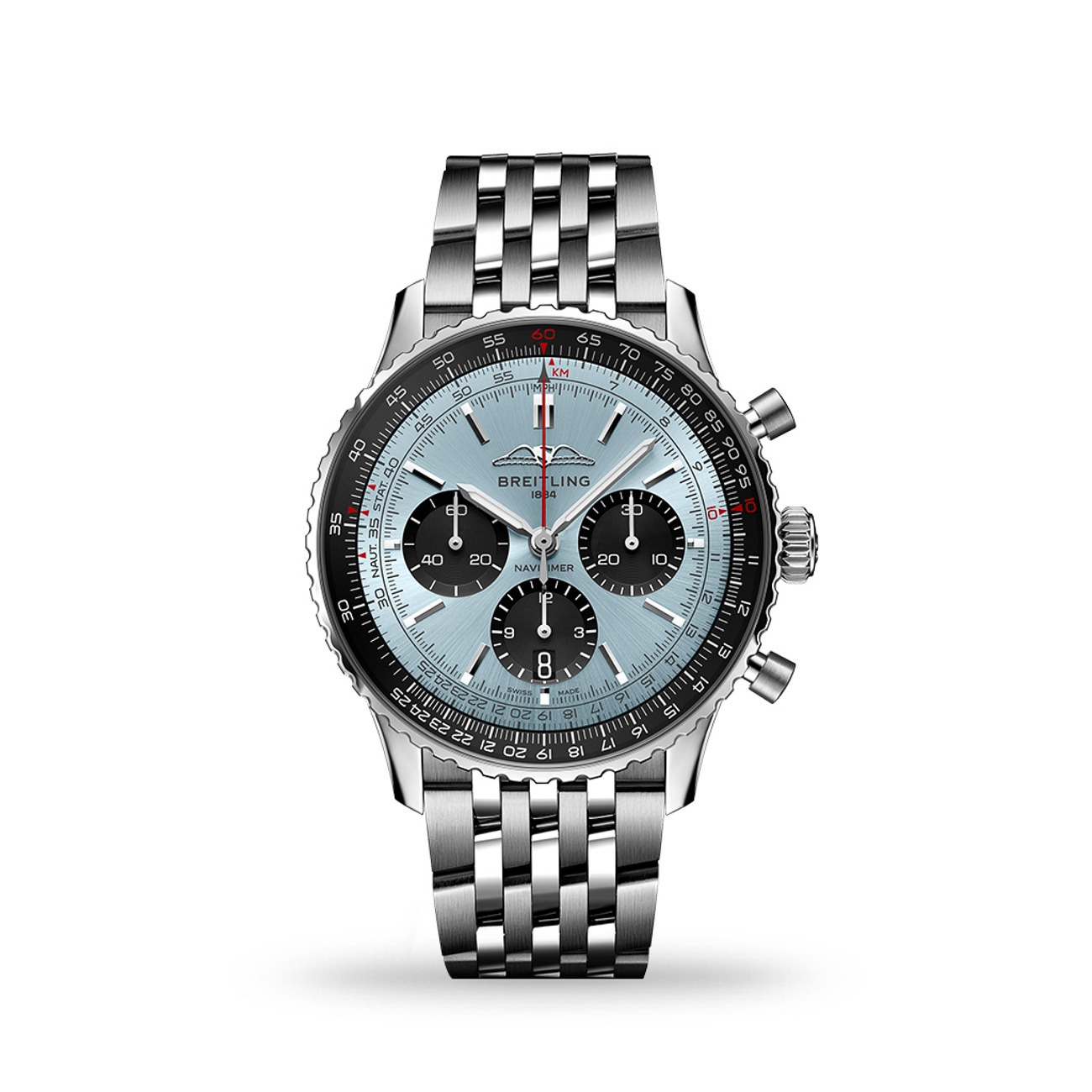 Luxury Navitimer Chronograph Watch chain 211 (Refurbished)