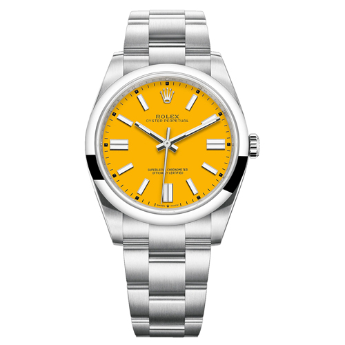 Luxury Watch oyster perpetual yellow dial 212 (Refurbished)
