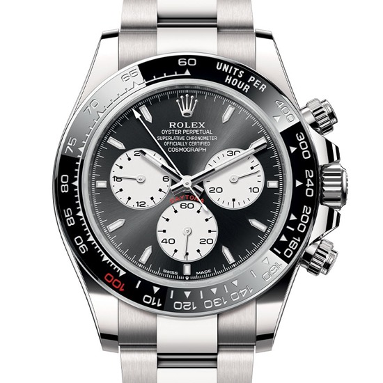 Luxury Watch Cosmograph daytona bright black (Refurbished)