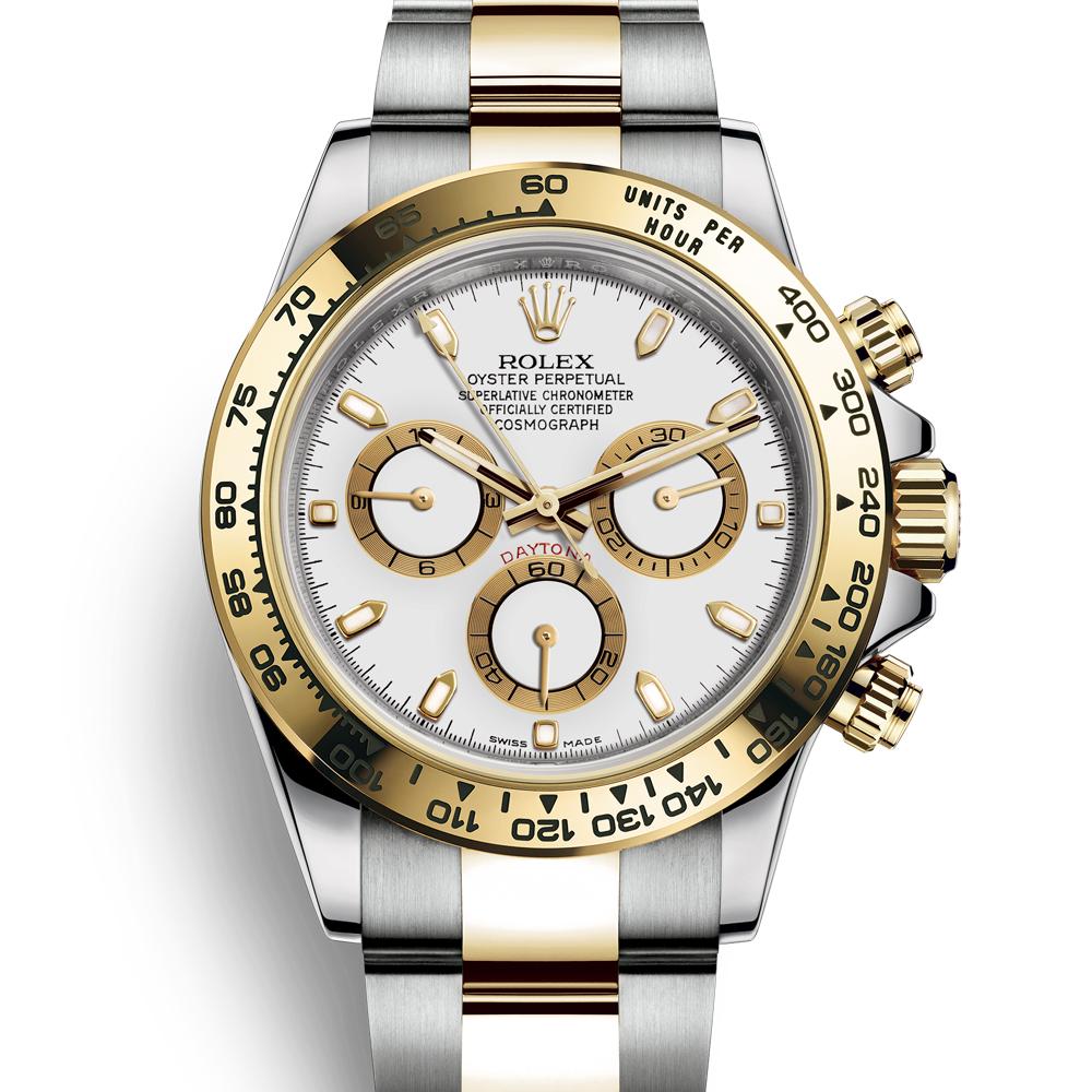 Luxury Watch Daytona Gold Silver (Refurbished)