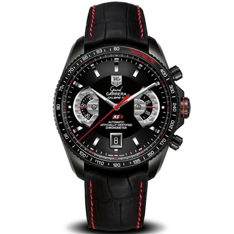 Branded Watch Carrera Calibre 17 Black (Refurbished)